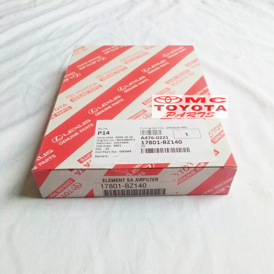 Filter Saringan Udara Air Cleaner Agya Ayla Wigo Calya Sigra 1000cc Original 17801-BZ140