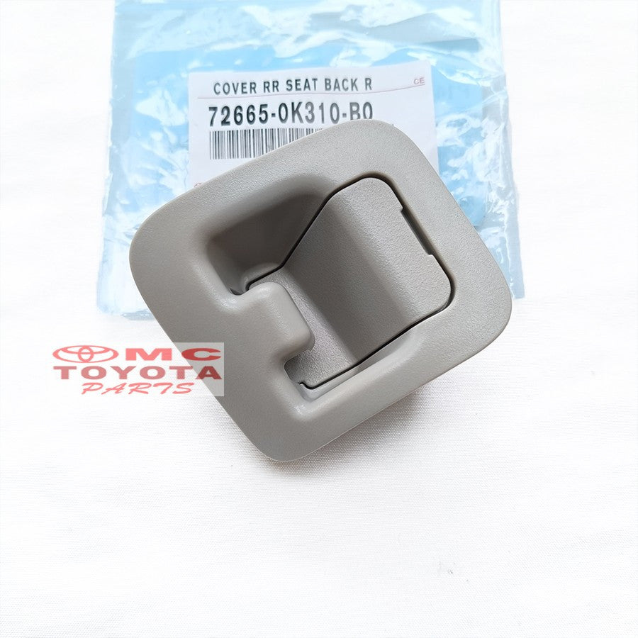 Cover Tutup Baut Hook Gantungan Jok Belakang Kanan Kiri Innova Reborn 2016-2021 Original Toyota 72665-0K310-B0 72665-0K330-B0