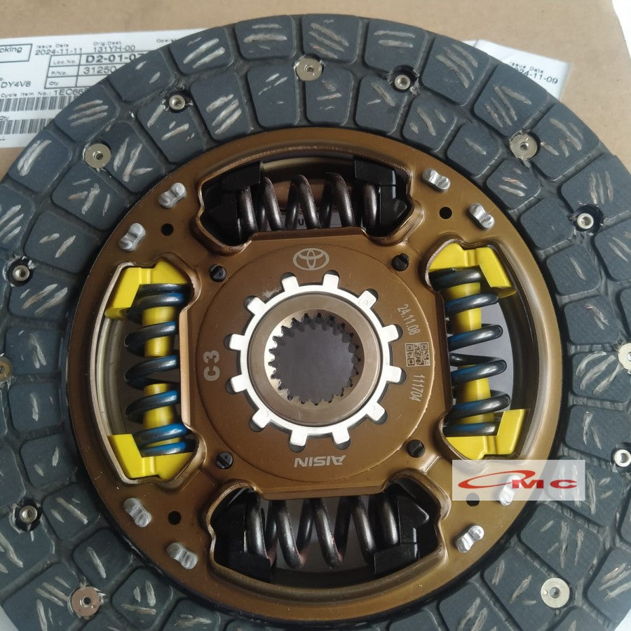 Plat Kampas Kopling Clutch Disc Soluna Vios Altis Yaris Sienta 31250-0D250