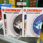 Spidol Permanen Snowman AG12 AG 12 AG-12 Spidol Snowman Permanent Spidol AG12 Permanen Spidol Permanent Marker Tinta Permanen AG-12 Spidol Papan Tulis