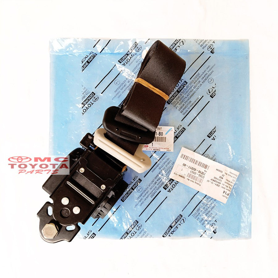 Safety Belt / Seat Belt Depan Kanan Kiri Avanza Xenia Original Toyota 73210-BZ011-B0 73220-BZ011-B0 Sabuk Pengaman