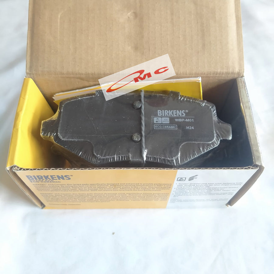 Brake Pad Kampas Rem Depan BIRKENS Wuling Conferno Cortez ALL Asli Birkens 23948042 B-WBP-M01