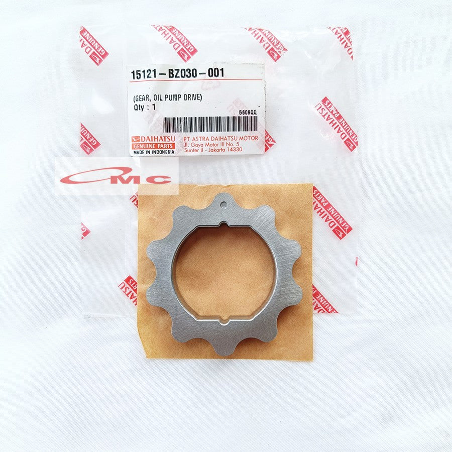 Gigi Gear Pompa Oli Luar Dalam Agya Ayla Sigra 1000cc 2016 Up Original 15121-BZ030-001 15122-BZ030-001 Gigi Pompa Oli Rotor Pompa Oli Oil Pump