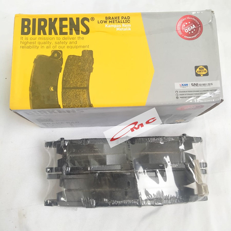 Brake Pad Kampas Rem Depan BIRKENS Serena C26 Navara D40 Murano Asli Birkens B-NBP-M12