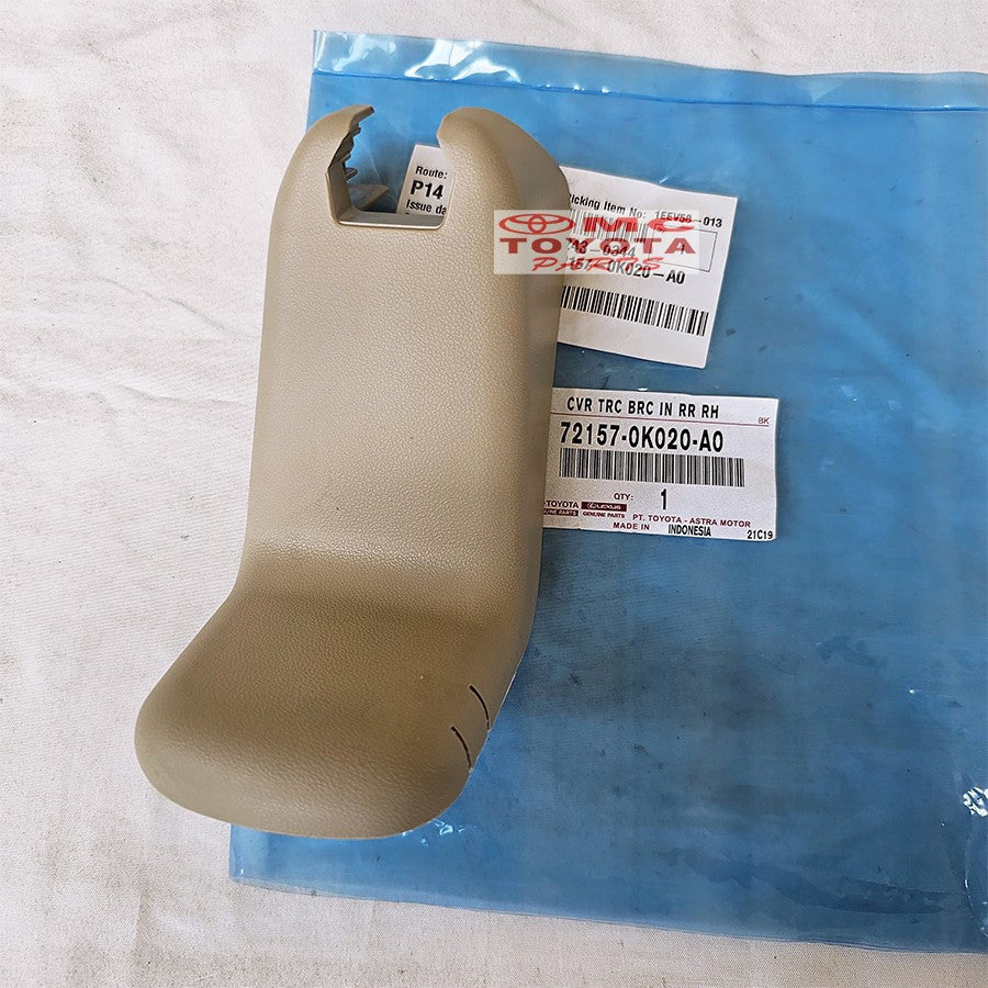 Cover Seat Track Bracket Inner Tutup Jok Baris Pertama Jok Tengah Bagian Belakang Kanan Kiri Toyota Kijang Innova 2004-2012 Original 72158-0K020-A0 72157-0K020-A0