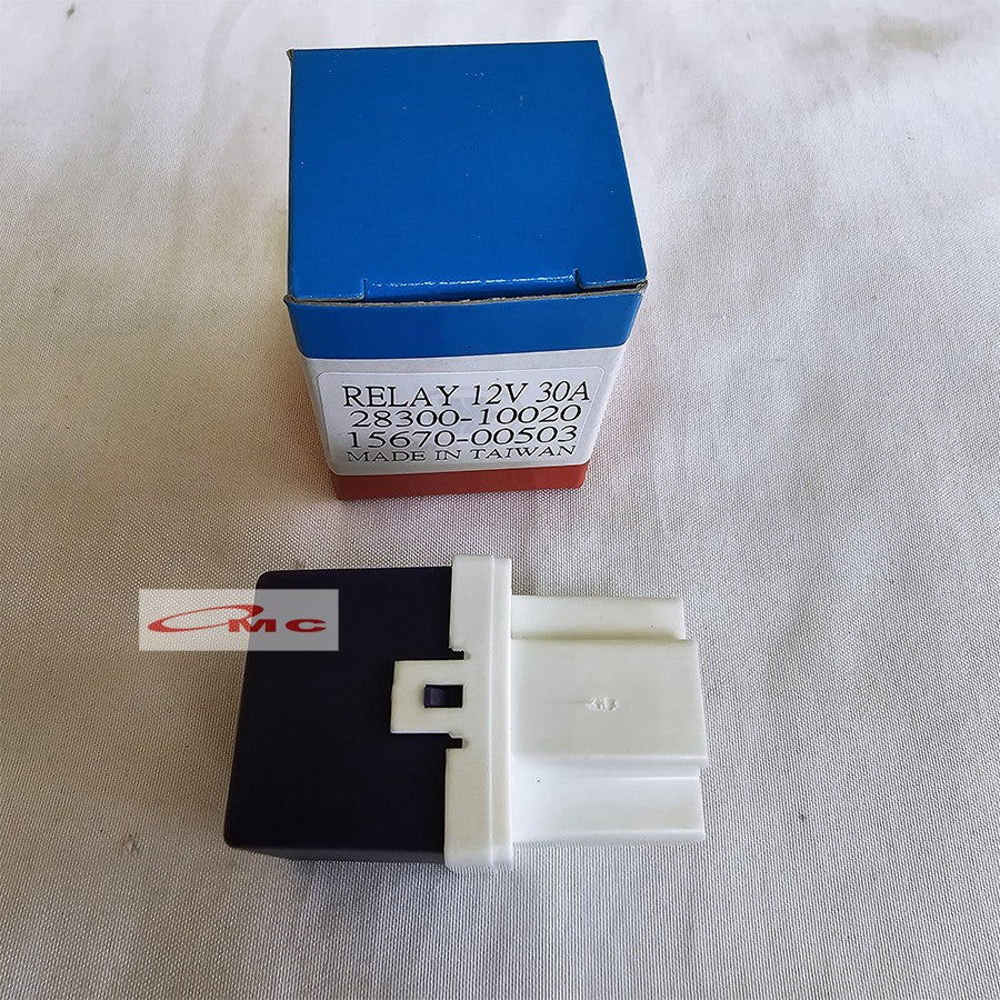 Relay Starter Toyota Kijang 7K Kapsul Efi Soluna Great Vios Altis Corona Hilux Dyna Camry Land Cruiser Kaki 4 K-4 12V 30A 28300-10020 15670-00503