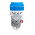 Relay 12V 15A Kaki 3 Universal Toyota Kijang Kapsul 5K Starlet Hilux Hiace Corolla Corona Camry Dyna Celica Coaster Carina Previa Land Cruiser DC 05670-04800 / 90987-01003 Relai Relay Bulat Relay Lampu Fog Lamp 12 Volt 12v 3 Kaki