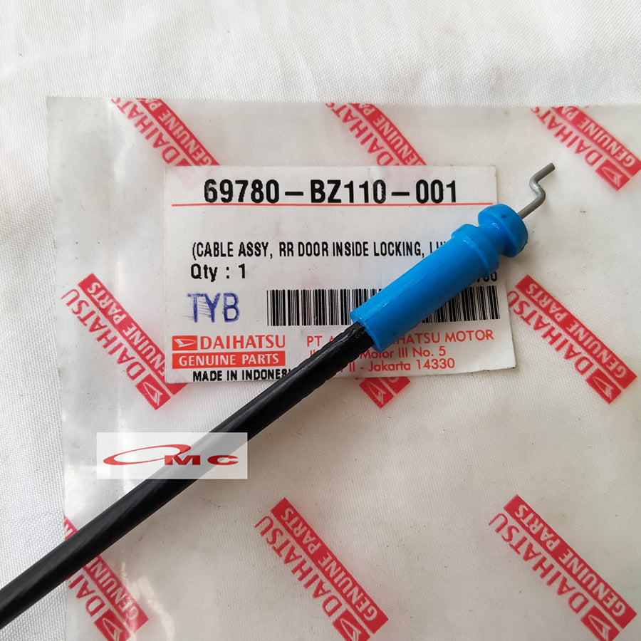 Kabel Sling Kunci Pintu Belakang Kiri Calya Sigra Agya Ayla 2017-Up Original 69780-BZ110-001