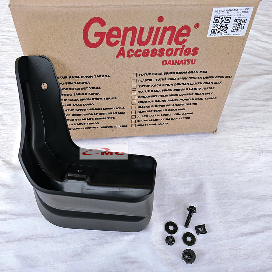 Mud Guard Quarter Panel Karpet Pelindung Lumpur Roda Belakang Belakang Kanan kiri Sigra 2016-2021 Original Daihatsu FS022-10100-000 FS022-10090-000