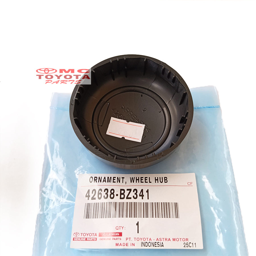 Tutup Dop Roda Cover Wheel Agya Ayla Calya Sigra Rocky Original 42638-BZ341 Dop Tutup Velg Roda Kaleng Dop Tutup Roda Velg Wheel Dop Velg Standar Kaleng Dop Roda Velg Kaleng Tutup As Roda