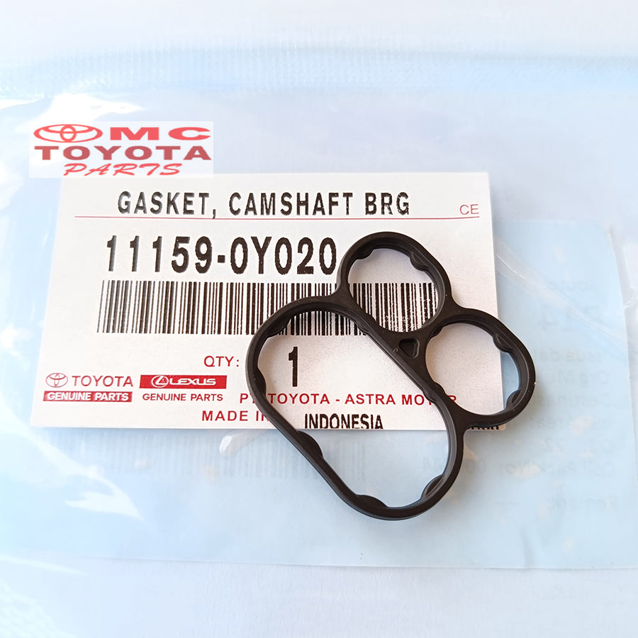 Packing Gasket Tutup Cap Noken As Seal Oring Camshaft Grand Avanza Veloz Great Xenia All New Rush Terios Calya Sigra Agya Ayla Vios Yaris Etios Sienta Dual VVTI Original 11159-0Y020 Paking Tutup Cap Noken As Gasket Camshaft Oring O ring Seal Kap