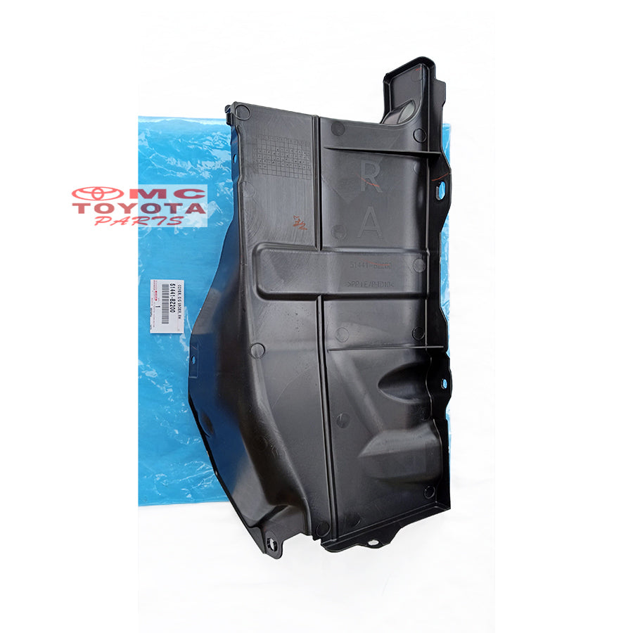 Tutup Cover Deck Dek Bawah Mesin Engine Kanan Kiri Raize Rocky 2021 Up Original 51441-BZ200 / 51442-BZ100 Tutup Cover Engine Bawah Mesin Cover Bawah Engine Cover Engine Under