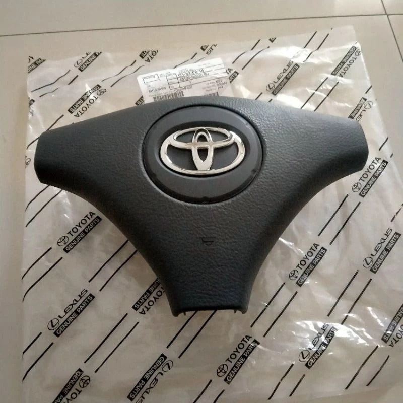 Tutup Stir Pad Steer Cover Klakson Toyota  Vios Limo Gen 1 2003 2004 2005 2006 Pad Klakson Setir 45130-BZ020-B0