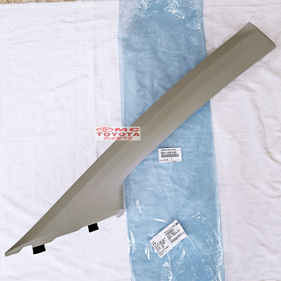 Garnish Cover Pillar Depan Kanan Kiri Toyota Sienta 2016-2022 Original 62211-0D510-B0 62212-0D510-B0