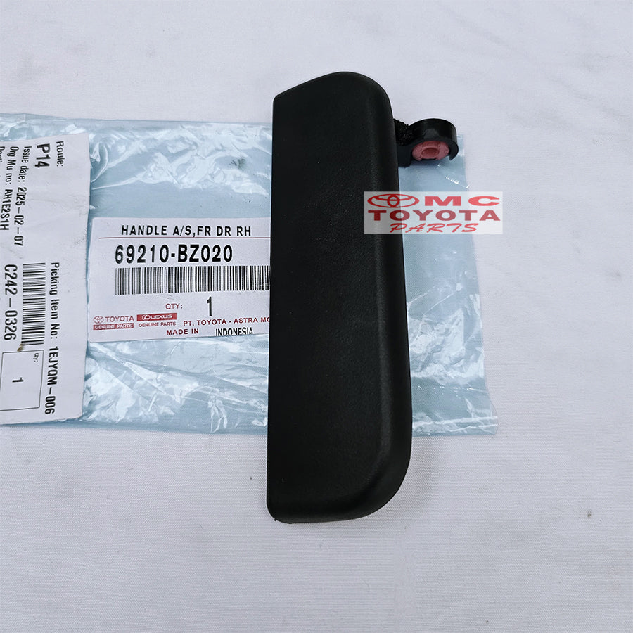 Handle Handel Gagang Pegangan Luar Tarikan Pintu Depan Kanan Kiri Agya Ayla Avanza Xenia Old Lama Gran Max Original Toyota 69220-BZ020 69210-BZ020
