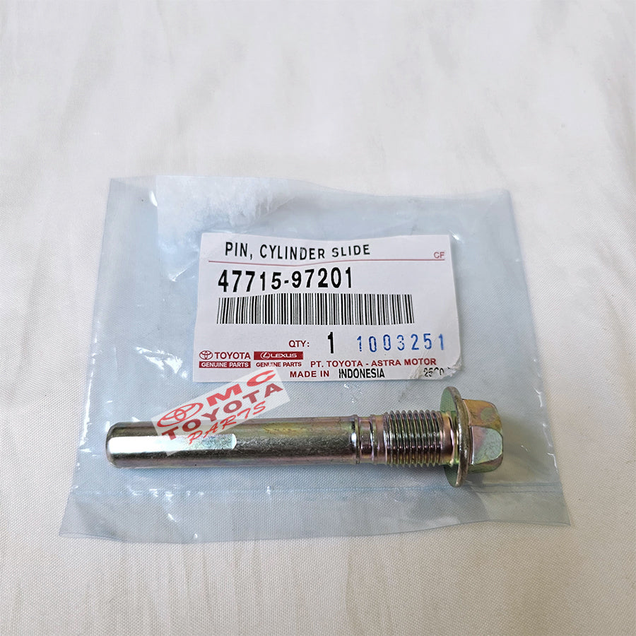 Baut Pin Caliper Bagian Bawah Agya Ayla Original Toyota 47715-97201 Baut Pen Caliper Kaliper Pin Silinder Cylinder Slide Cakram Rem Depan Front Disc Brake