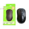 Mouse Wireless Robot M206 / M207 2.4GHz Optical 1600DPI Black Kursor Akurat Untuk PC Laptop Original Silent Mouse Wireles Mause Mos Mous Maos Hitam