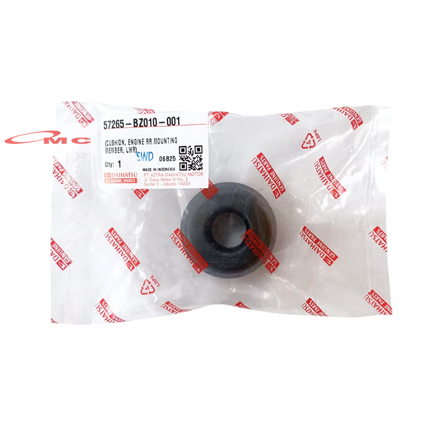 Karet Body Mounting Bawah Daihatsu Luxio Gran Max Original 57265-BZ010-001 Karet Crosmember Sasis Karet Body Kabin Karet Bodi Monting Bagian Bawah Grand Max Grandmax Granmax Ori