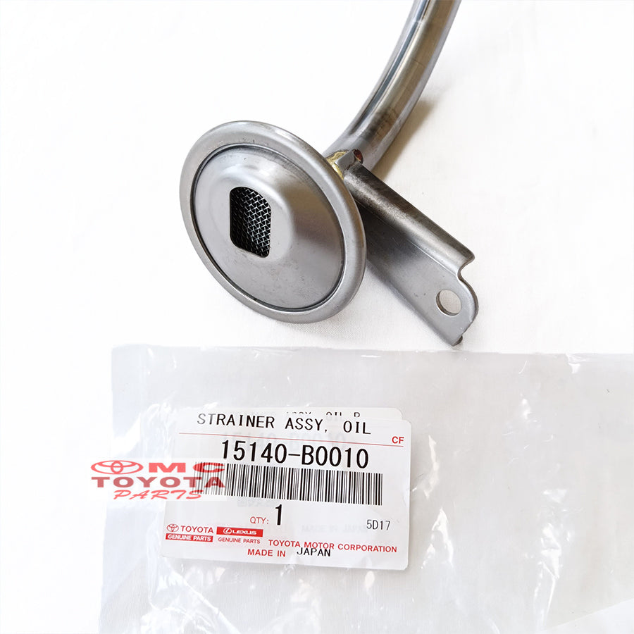Strainer Pipa Oil Pump Avanza Xenia Rush Terios Original 15140-B0010 Strainer Pipa Saringan Pompa Oli Strainer Pompa Filter Saringan Oli Strainer Oil Stainer Saringan Filter Oli Dudukan Bracket Braket Breket
