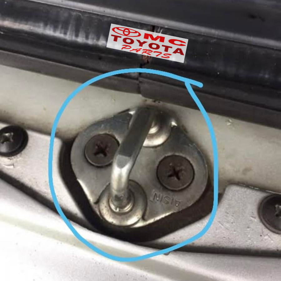 Striker Tahanan Door Lock Pintu Bagasi Kijang Kapsul Kijang Efi Krista Coaster Original Toyota 69430-95702 Striker Bagasi Besi Pengait Lock Bagasi Belakang Stiker Striker Door Lock Doorlock Bagasi Ori