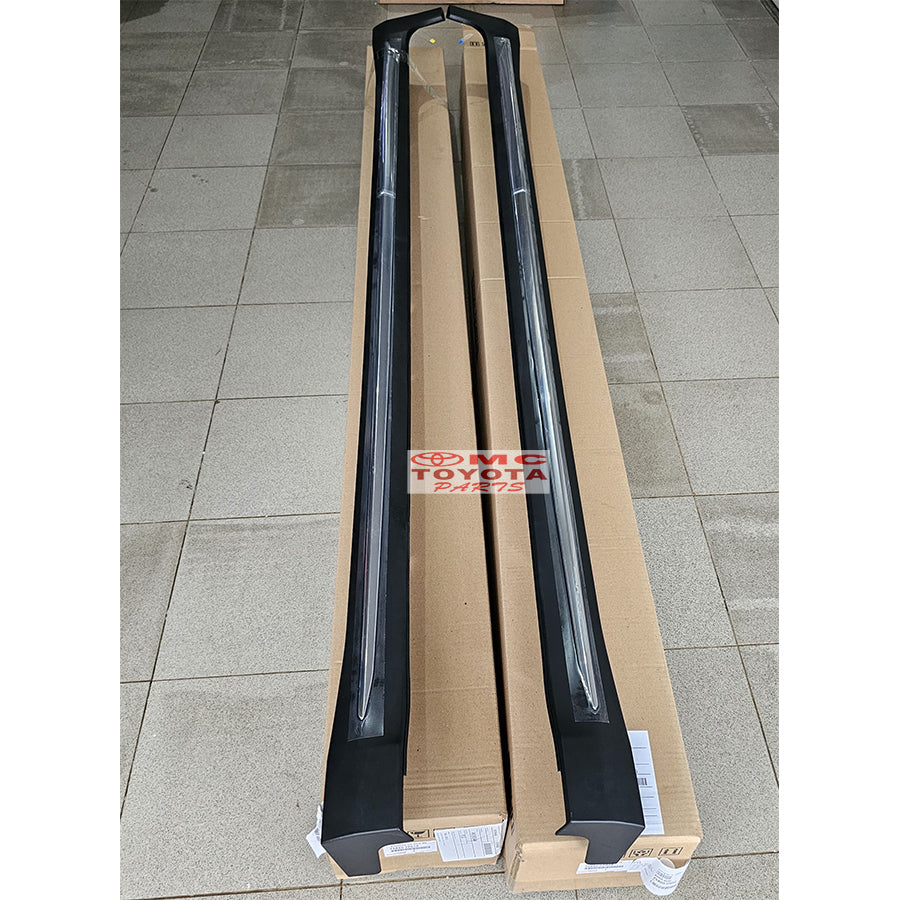 Moulding Rock Panel Cover Side Skrit Bodykit Sisi Bawah Pintu Kanan Kiri All New Innova Venturer Reborn Facelift 2016-2023 original Toyota 75850-YP010 75860-YP010