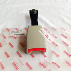 Colokan Safety Belt / Seat Belt Kanan Cream Hitam Avanza Original Daihatsu 73230-BZ010-E01 73230-BZ010-B01