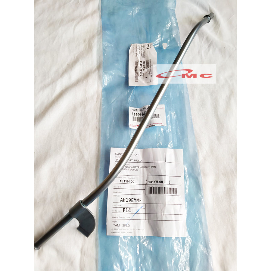 Selongsong Colokan Stick Pengukur Oli Mesin Agya Ayla 1200cc Calya Sigra Original 11409-BZ130 Pipa Colokan Oli