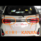 Reflektor Lampu Bagasi Belakang Kanan Kiri Grand Avanza Veloz Xenia Facelift 2019 2020 2021 Original 76803-BZ070-001 / 76804-BZ050-001 Trunklid Trunk Lid Reflektor Bagasi Lampu Belakang Ori Lampu Reflektor Bagasi Pintu Belakang