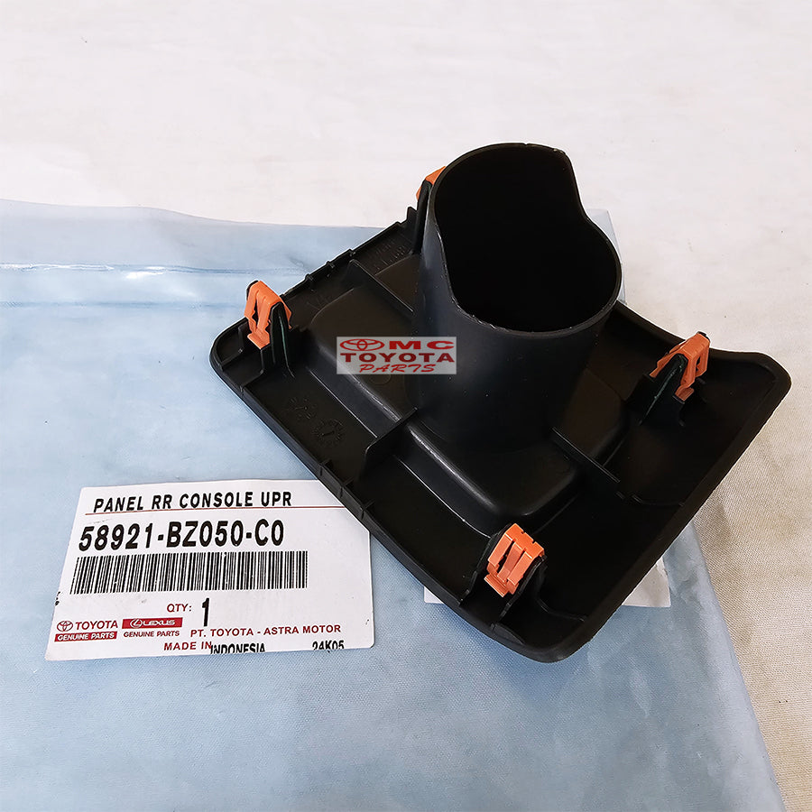 Panel Console Box Tutup Pembuka Kotak Sekering Panel Konsol Belakang Atas Grand New Avanza Xenia 2019 Up All New Rush Terios 2018 Up Original Toyota 58921-BZ050-C0