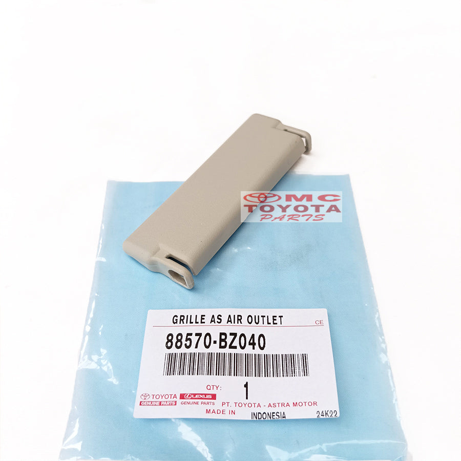 Tutup Kisi AC Double Blower Tengah Bagian Samping Calya Sigra Original 88570-BZ040 Cover Tutup AC Belakang Kisi Tutupan AC Yang Kecil