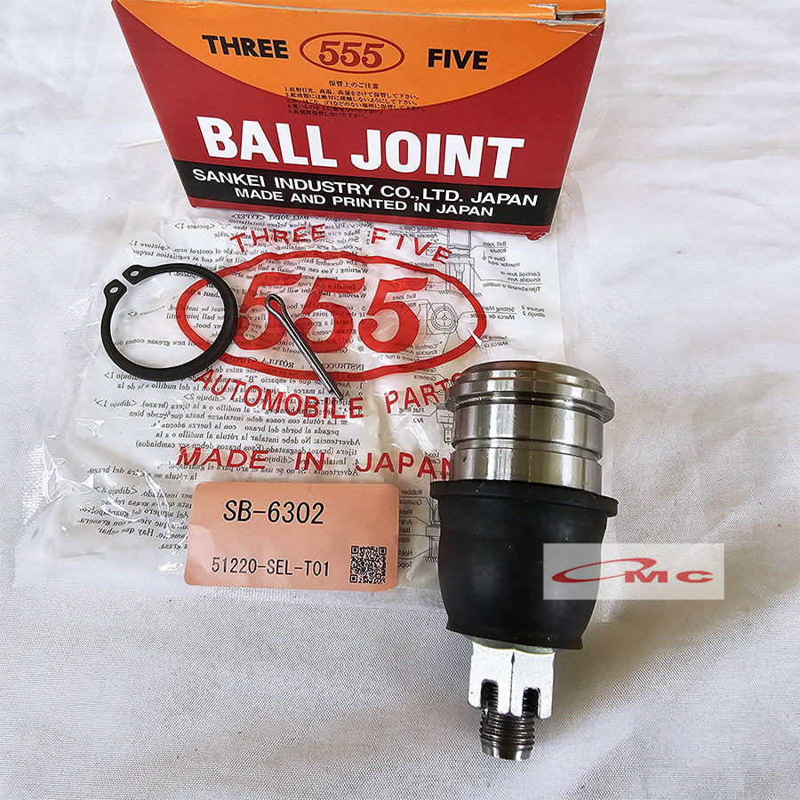 Ball Joint Bawah Kanan Kiri Honda Jazz lama GD3 2004-2008 IDSI VTEC New City GD8 2003-2007 IDSI VTEC Original THREE FIVE 555 SB-6302 51220-SEL-T01