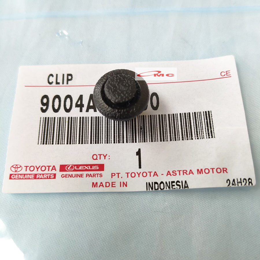 Clip Klip Kancing Cengkeh Bumper ke Bracket Bumper Liner Fender Mobil Universal Calya Sigra Rush 2018 Agya Ayla Raize 9004A-46380 Klip Bumper Bemper Spakbor Mobil Toyota