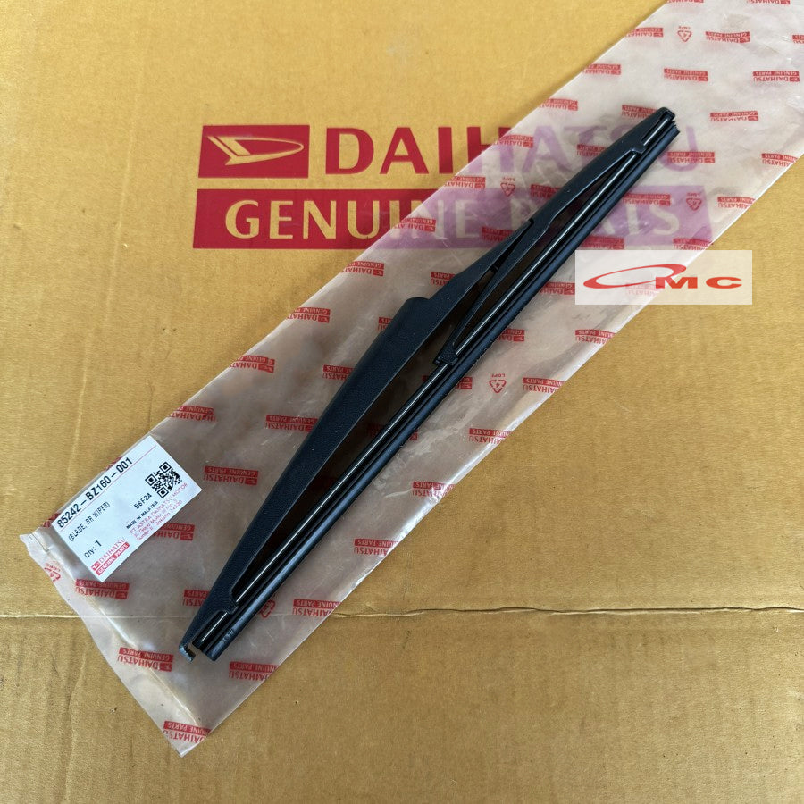 Wiper Blade Belakang Wiper Belakang All New Rush Terios 2018 Up Original Daihatsu 85242-BZ160-001 Wifer Belakang Wiper Arm Belakang 12" In 12 Inch