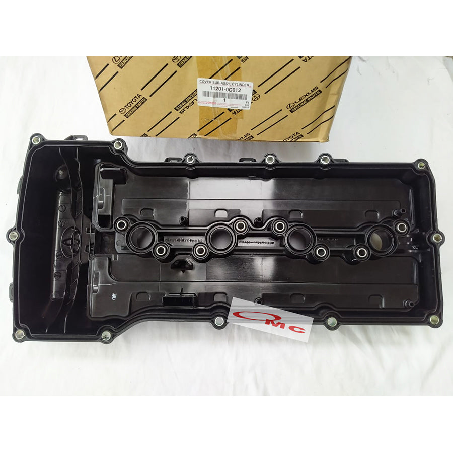 Cover Tutup Klep Cover Cylinder Head Toyota Innova Fortuner Hilux Bensin Orisinil 11201-0C012 Tutup Cover Valve