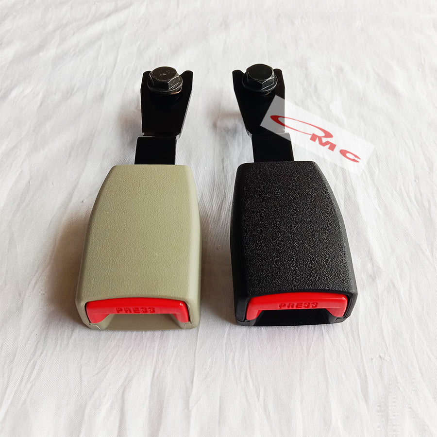 Colokan Safety Belt / Seat Belt Kanan Cream Hitam Avanza Original Daihatsu 73230-BZ010-E01 73230-BZ010-B01