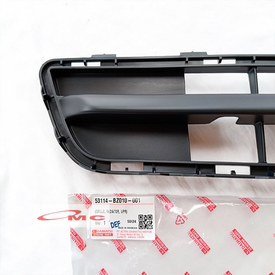 Gril Grill Radiator Atas Kap Mesin Bumper Depan Daihatsu Gran Max Granmax Original 53114-BZ010-001 Grille Bumper Bemper Depan Atas Grand Max Grandmax Ori