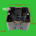 Inbow Dus Embodus B101-53 / WEJ5911 Inbow Doos Imbodus Mangkok Saklar Stop Kontak Mangkok Listrik Mangkok Tanam Hitam Kotak Inbodus Inbowdus Inbowdoos Wall Box In Bow Dus IB Dus B10153