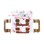 Fiting Fitting Kit Disc Brake Depan Plat Kampas Rem Depan All New Rush Terios Original 04947-BZ070-001 Plat Lapisan Disc Brake Pad Spring Plat Kancingan Tatakan Ganjelan Kampas Rem Depan Front