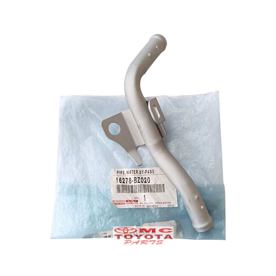Selang Pipa Pipe Water By Pass Avanza Xenia Original 16278-BZ020 Pipe Water Inlet Pipa Water By Pass Pipa Bypass Selang Pipa Radiator Pipa By Pass No.2 Ori