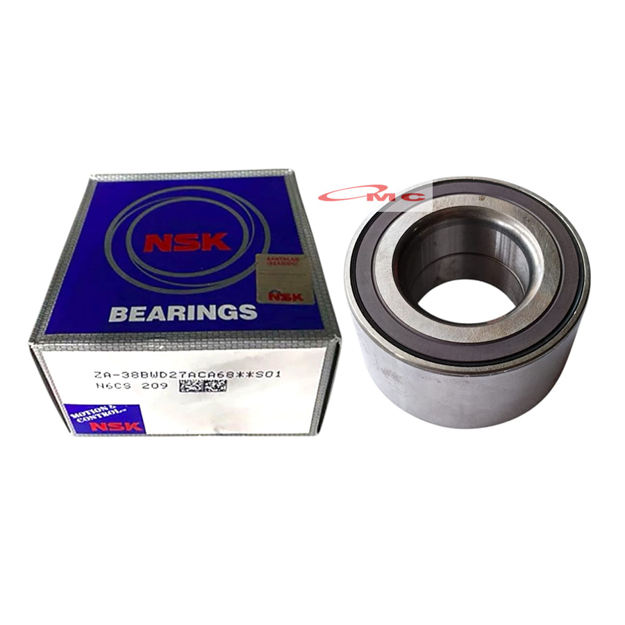 Laher Bearing Roda Depan Mobilio Brio Jazz RS GK5 New City Freed Sensor ABS Original NSK Japan 38BWD27 / 38 BWD 27 Bearing Laher Roda Depan 38X74X40 Bering Lahar Roda Depan ZA-38BWD27ACA68 / 38BWD27ACA68