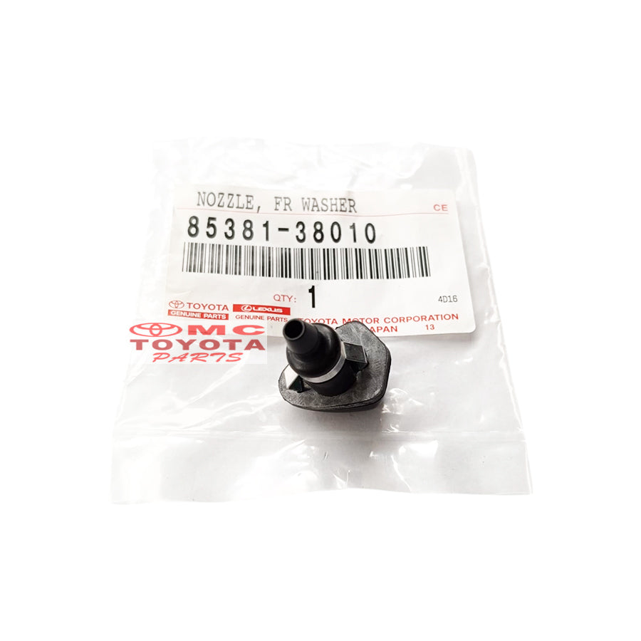 Wiper Nozzle Nozle Semprotan Wiper Nozzle Air Wiper Depan Kijang Kapsul Original Toyota 85381-38010 Nozzle Wiper Nozzle Semprotan Air Wiper Nozzle Front Washer Nosel Nozel Washer Wiper