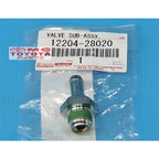 Valve Tutup Klep Valve PCV PVC Valve Ventilator Camry Harrier Alphard 2.400cc 2.4 2400cc Rav4 Previa Original Toyota 12204-28020 Valve Angin Sensor Tutup Klep PVC PCV Ventilation Ori