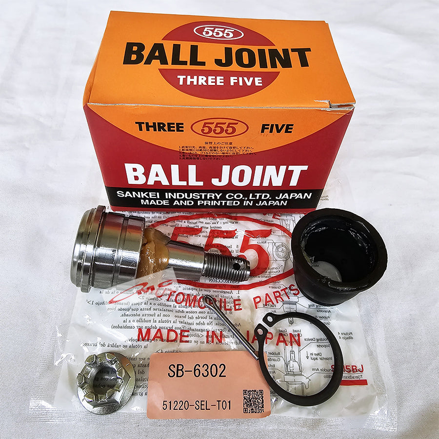Ball Joint Bawah Kanan Kiri Honda Jazz lama GD3 2004-2008 IDSI VTEC New City GD8 2003-2007 IDSI VTEC Original THREE FIVE 555 SB-6302 51220-SEL-T01