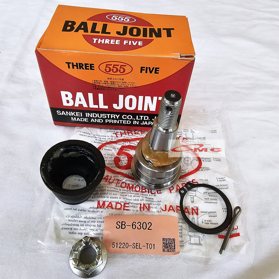 Ball Joint Bawah Kanan Kiri Honda Jazz lama GD3 2004-2008 IDSI VTEC New City GD8 2003-2007 IDSI VTEC Original THREE FIVE 555 SB-6302 51220-SEL-T01