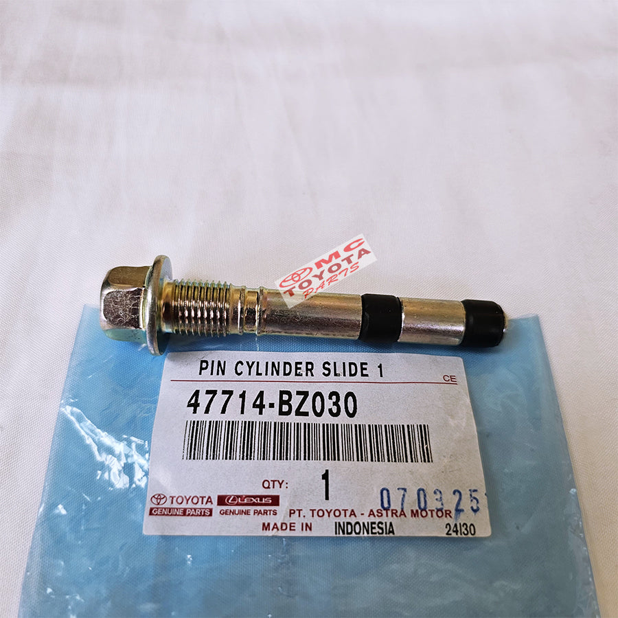 Baut Pin Caliper Bagian Atas Agya Ayla Original Toyota 47714-BZ030 Baut Pen Caliper Kaliper Pin Silinder Cylinder Slide Cakram Rem Depan Front Disc Brake