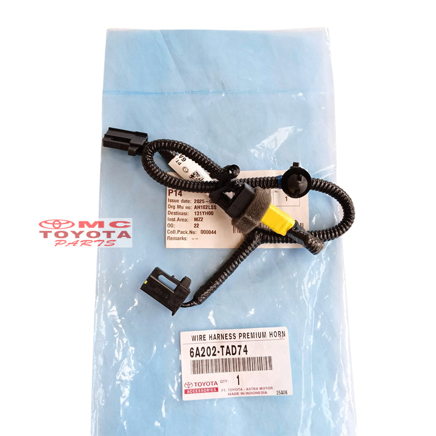 Klakson Premium Horn Low High Pitch Original Toyota Innova Zenix Reborn Fortuner Alphard Camry Vios Yaris Raize Altis Corolla Cross Avanza Veloz Etios Rush Sienta Calya Agya 86510-TA041 86510-TA042 Horn Keong Klakson Keong Premium Horn Klason Premium