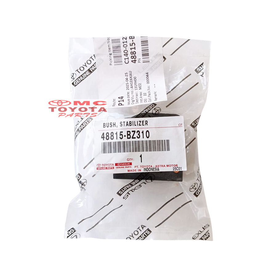 Karet Stabil Bush Stabilizer Roda Depan All New Agya Ayla 2023 Up Original 48815-BZ310 Karet Stabilizer Bush Bosh Bushing Stabil