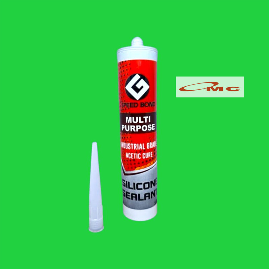 Lem Silicone Sealant Lem Botol SPEED BOND Multi Purpose 300ml White Clear Black Lem Kaca Sealant Asam Serbaguna Speedbond Lem Sealant Lem Kaca Botol Lem Silikon Sealent Sealan Silen Lem Silicon Sealant Glass Silicone Sealant 300 ml