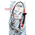 Kabel Socket Lampu Stop Belakang Kanan Kiri Agya Ayla Original Toyota 81555-BZ070 / 81565-BZ030 Kabel Socket Stop Lamp Soket Stoplamp Belakang Agya Ayla 1000cc 1.0 Ori Socket Kabel Lampu Stop Belakang