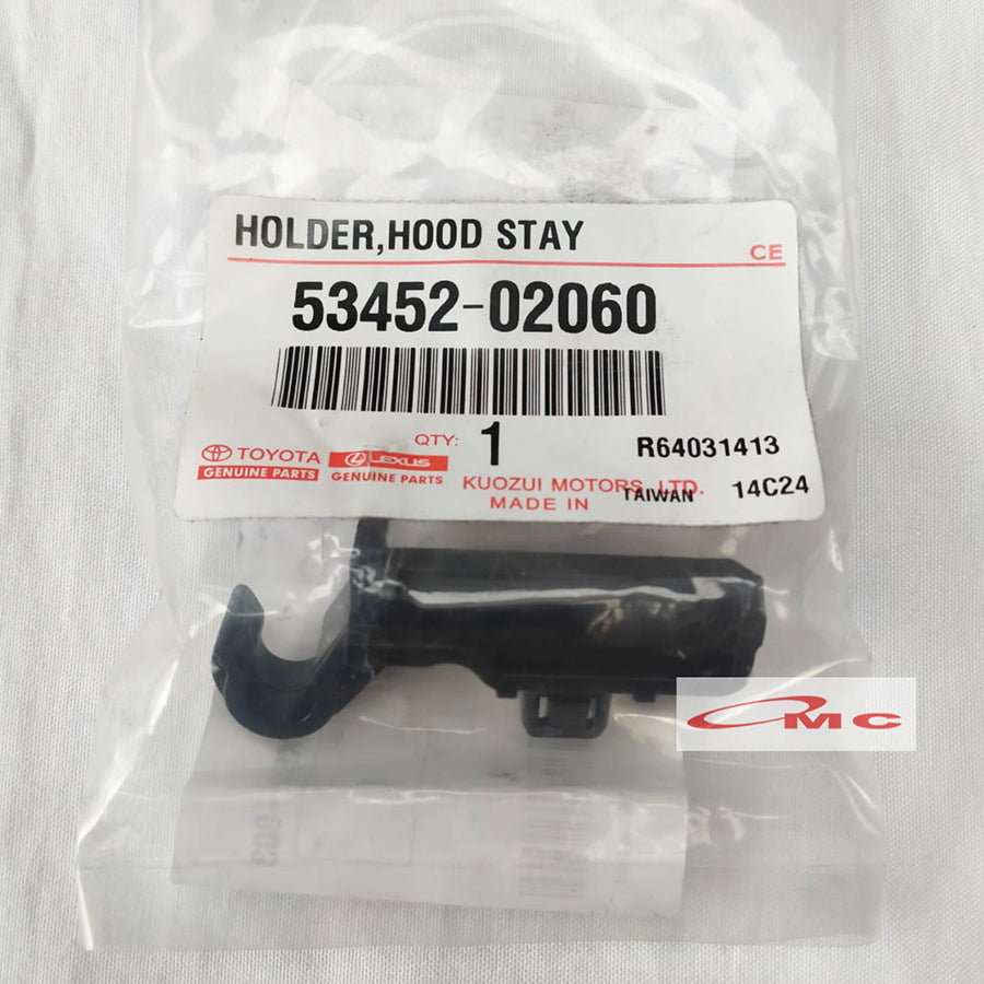 Kancing Klip Holder Tiang Kap Mesin Clip Hood Clamp Stang Kap Mesin Toyota Altis 2001-2007 Original 53452-02060